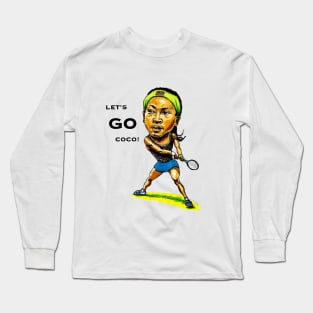 Coco Gauff - Let's go Coco Long Sleeve T-Shirt